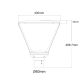 LED URBAN LUMINAIRE WITH ADJUSTABLE WATTAGE 30/40/50W 170/165/160 LM/W 4000K 230V 5YRS GUARANTEE ESTOR34540