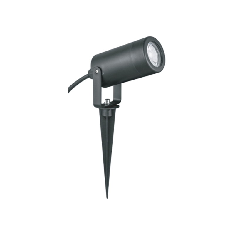 DARK GREY SPOT LUMINAIRE GU10 MAX. 3W LED IP65 & GARDEN SPIKE SL7030DG