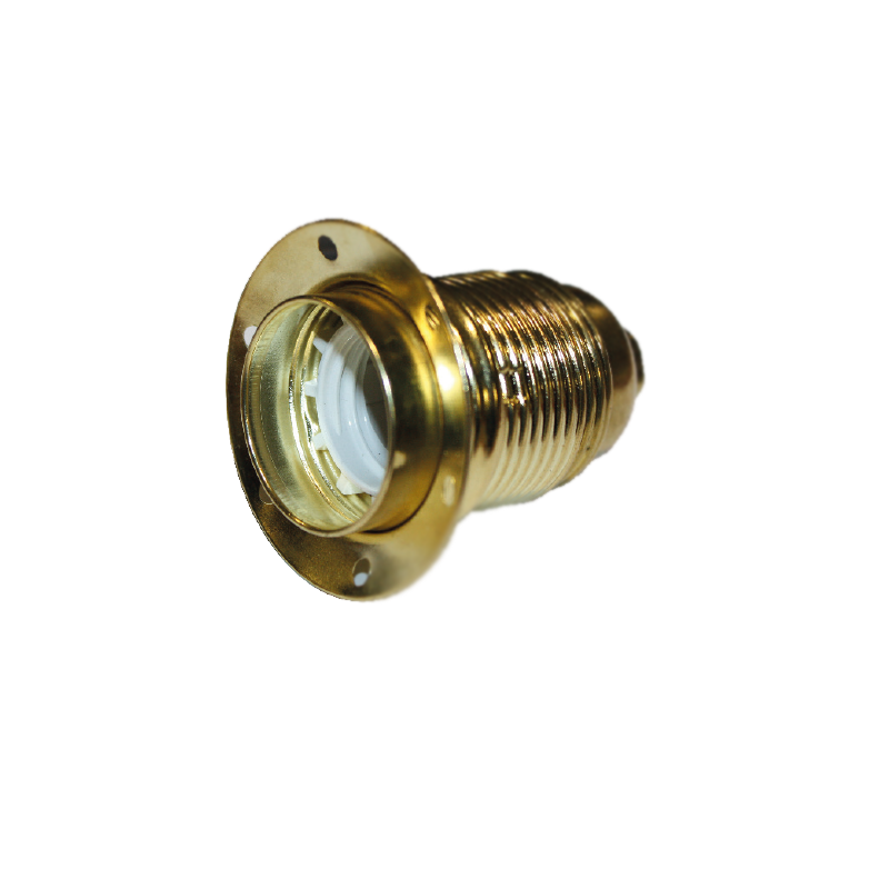 LAMPHOLDER METALLIC E27 2 RINGS COPPER AC.4E27MGR