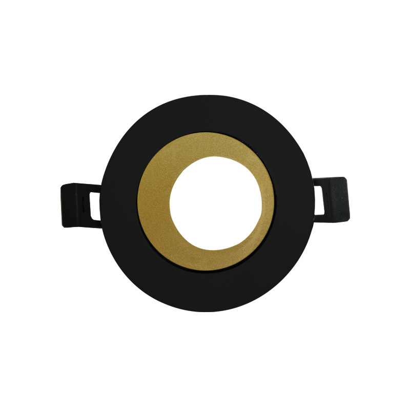 ^SPOT BLACK & GOLD GU10 GLGU1BG