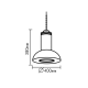 LIGHT BELL SS015 EMPTY E27 SS015ACA