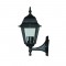 WALL LATERN LAMP BLACK IR44 E27 60W WALL LIGHT BLACK IR44 E27 60W TOP RAL C0026 HI6041BMS