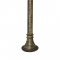 SMALL POLE 0.50 met. WITH BASE WITH BASE FOR ALUMINUM LIGHTS GOLD-BLACK HIPC500GB