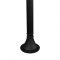 SMALL POLE 0.50 met. WITH BASE FOR ALUMINUM LIGHTS BLACK RAL C0026 HIPC500BMS