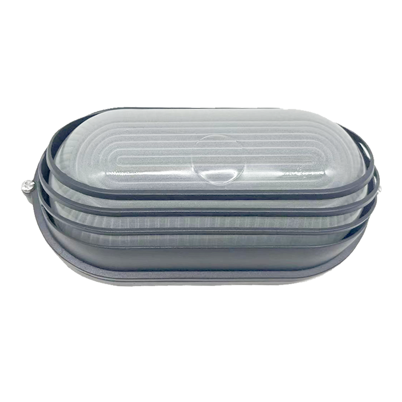 BULKHEAD OVAL 21cm WITH GRAY COVER RAL7016M HI5033GDS