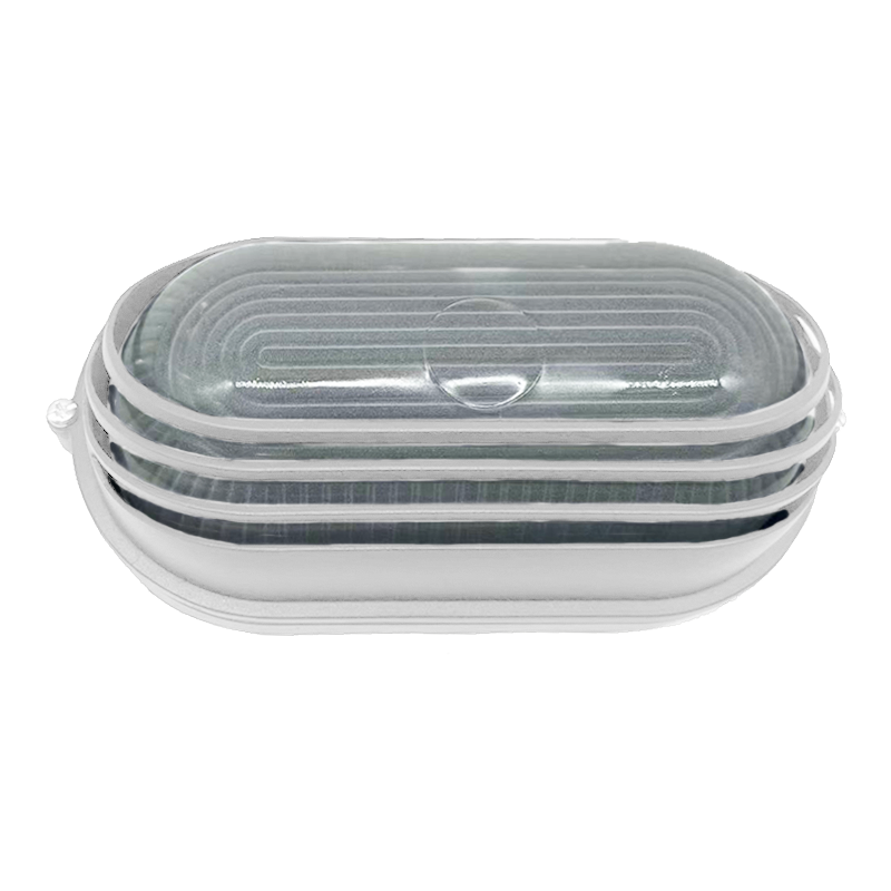 BULKHEAD OVAL 21cm WITH WHITE COVER RAL C3619M HI5033WMS