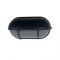BULKHEAD BLACK IP54 E27 60W RAL C0026 HI5035BMS