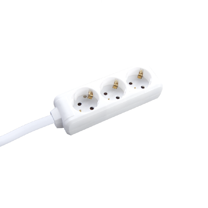 MULTISTRIP 3 SOCKETS WITH CHILD PROTECTION NO SWITCH 16A IP20 WITH CABLE H05VV-F 3x1.5mm2/3m NET BMS20C33