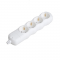 MULTISTRIP 4 SCHUKO SOCKETS WITH CHILD PROTECTION NO SWITCH NO CABLE 16A IP20 BMS204