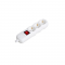 MULTISTRIP 3 SCHUKO SOCKETS WITH CHILD PROTECTION WITH  SWITCH NO CABLE 16A IP20 BMS20S3