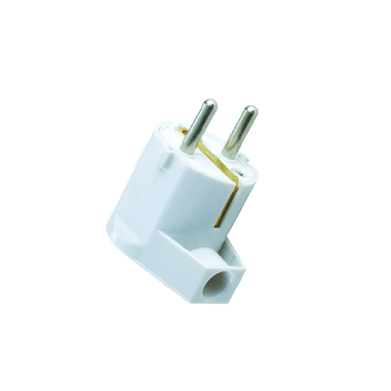 SCHUKO CABLE PLUG ANGLED ~250V 16A BSPANGLED