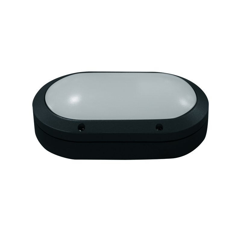 WALL LAMP BLACK ΙΡ54 Ε27 max.60W  280 x 185 x 96mm  RAL C0026 HI4022BMS