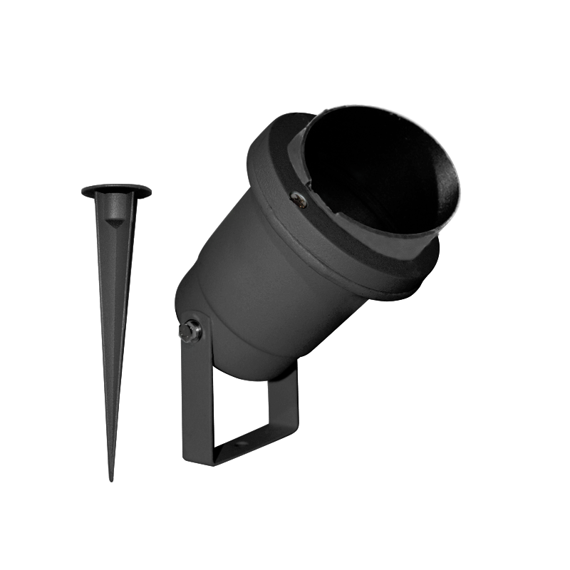 GARDEN SPOT LIGHT GU10 E27 grey RAL7016M HI7183GDS