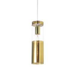 ^ NETTO PENDANT L/F 1XE27 BRASS GLASS+METAL Φ10ΧΗ120CM V371971PPB ^ NETTO PENDANT L/F 1XE27 BRASS GLASS+METAL Φ10ΧΗ120CM V371971PPB