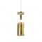 ^ NETTO PENDANT L/F 1XE27 BRASS GLASS+METAL Φ10ΧΗ120CM V371971PPB