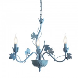 ^ NETTO PENDANT 3ΧΕ14 METAL LIGHT BLUE Φ58ΧΗ94CM EG170603PB ^ NETTO PENDANT 3ΧΕ14 METAL LIGHT BLUE Φ58ΧΗ94CM EG170603PB