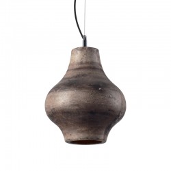 ^ NETTO PENDANT LUMINAIRE 1XE27 BROWN CLAY Φ25ΧΗ120CM V372641PB ^ NETTO PENDANT LUMINAIRE 1XE27 BROWN CLAY Φ25ΧΗ120CM V372641PB