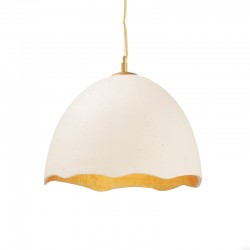 ^ NETTO PENDANT 1XE27 WHITE/GOLD CLAY Φ35ΧΗ120CM V3722351PWG ^ NETTO PENDANT 1XE27 WHITE/GOLD CLAY Φ35ΧΗ120CM V3722351PWG