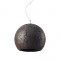 ^ NETTO PENDANT LUMINAIRE 1XE27 BROWN CLAY Φ35ΧΗ120CM V372351PBN