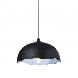 ^ NETTO PENDANT LUMINAIRE 1XE27 BLACK/SILVER CLAY Φ25ΧΗ120CM V3729251PBS ^ NETTO PENDANT LUMINAIRE 1XE27 BLACK/SILVER CLAY Φ25ΧΗ120CM V3729251PBS