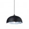 ^ NETTO PENDANT LUMINAIRE 1XE27 BLACK/SILVER CLAY Φ25ΧΗ120CM V3729251PBS