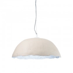 ^ NETTO PENDANT LUMINAIRE 1XE27 WHITE/SILVER CLAY Φ45ΧΗ120CM V3729451PWS ^ NETTO PENDANT LUMINAIRE 1XE27 WHITE/SILVER CLAY Φ45ΧΗ120CM V3729451PWS