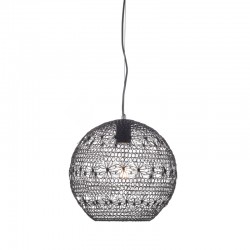 ^ NETTO PENDANT LUMINAIRE 1ΧΕ27 BLACK FABRIC & METAL Φ30ΧΗ120CM GN799301PB ^ NETTO PENDANT LUMINAIRE 1ΧΕ27 BLACK FABRIC & METAL Φ30ΧΗ120CM GN799301PB