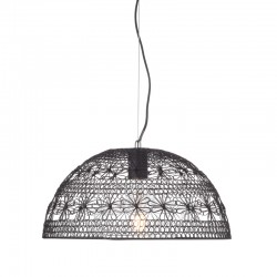 ^ NETTO PENDANT LUMINAIRE 1ΧΕ27 BLACK FABRIC & METAL Φ40ΧΗ120CM GN799401PB ^ NETTO PENDANT LUMINAIRE 1ΧΕ27 BLACK FABRIC & METAL Φ40ΧΗ120CM GN799401PB