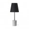 ^ NETTO TABLE LIGHTING 1ΧΕ14 CEMENT+BLACK METAL+ SHADE Φ20ΧΗ45CM TF8721TCB
