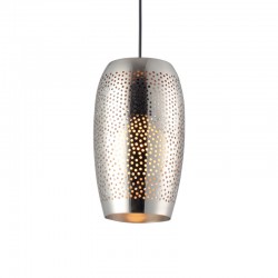 ^ NETTO PENDANT 1XE27 SILVER METAL Φ16ΧΗ120CM V371141PS ^ NETTO PENDANT 1XE27 SILVER METAL Φ16ΧΗ120CM V371141PS