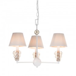 ^ NETTO PENTAND 3ΧΕ14 METAL WHITE+AMBER GLASS+SHADE Φ60ΧΗ90CM EG168453PWA ^ NETTO PENTAND 3ΧΕ14 METAL WHITE+AMBER GLASS+SHADE Φ60ΧΗ90CM EG168453PWA
