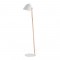 ^ NETTO FLOOR LUMINAIRE 1ΧΕ27 WOOD+METALLIC WHITE 33Χ35,6ΧΗ136CM GN461FWW