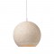 ^ NETTO PENDANT LUMINAIRE 1XE27 BEIGE CLAY Φ35ΧΗ120CM V372351PBE