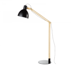 NETTO FLOOR LIGHTING 1ΧΕ27 WOOD+BLACK METAL 65Χ30ΧΗ130CM TF170911FB NETTO FLOOR LIGHTING 1ΧΕ27 WOOD+BLACK METAL 65Χ30ΧΗ130CM TF170911FB