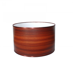 NETTO SHADE PTA DARK WOOD WITH BASE FOR E27 Φ30CM Χ Η18CM SHADE35135 NETTO SHADE PTA DARK WOOD WITH BASE FOR E27 Φ30CM Χ Η18CM SHADE35135