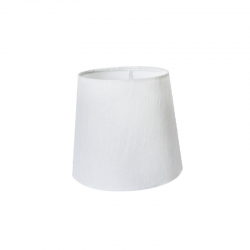 NETTO SHADE FABRIC WHITE WITH BASE FOR E14 Φ15CM X H13.5CM SHADETNK8149 NETTO SHADE FABRIC WHITE WITH BASE FOR E14 Φ15CM X H13.5CM SHADETNK8149