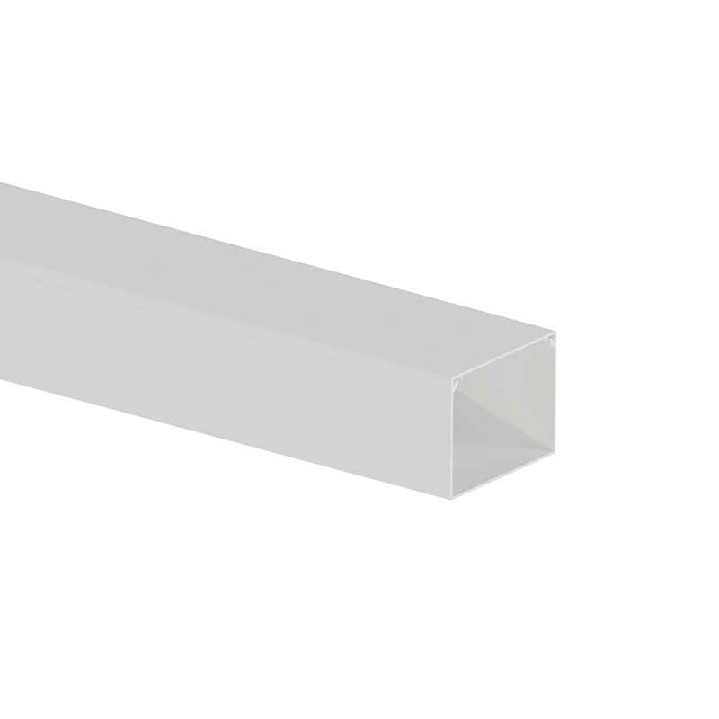 CABLE TRUNKING 80X60mm WITHOUT ADHESIVE TAPE WITH DOUBLE LOCK WHITE NX8060WDL