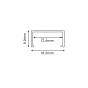 PLO ALUMINUM PROFILE 2m/pc P126U