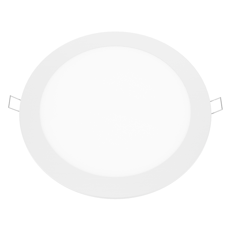 LED SLIM PANEL WHITE ROUND REC. 18W 3000K 1700Lm Φ220mm 230V AC Ra80 PENU1830RW LED SLIM PANEL WHITE ROUND REC. 18W 3000K 1700Lm Φ220mm 230V AC Ra80 PENU1830RW
