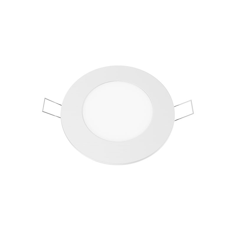 LED SLIM PANEL WHITE ROUND REC. 6W 3000K 450Lm Φ119mm 230V AC Ra80 PENU630RW LED SLIM PANEL WHITE ROUND REC. 6W 3000K 450Lm Φ119mm 230V AC Ra80 PENU630RW
