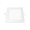 LED SLIM PANEL WHITE  SQUARE REC. 12W 4000K 1100Lm 170x170mm 230V Ra80 PENU1240SW