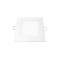 LED SLIM PANEL WHITE SQUARE REC. 6W 3000K 450Lm 118x118mm 230V AC Ra80 PENU630SW