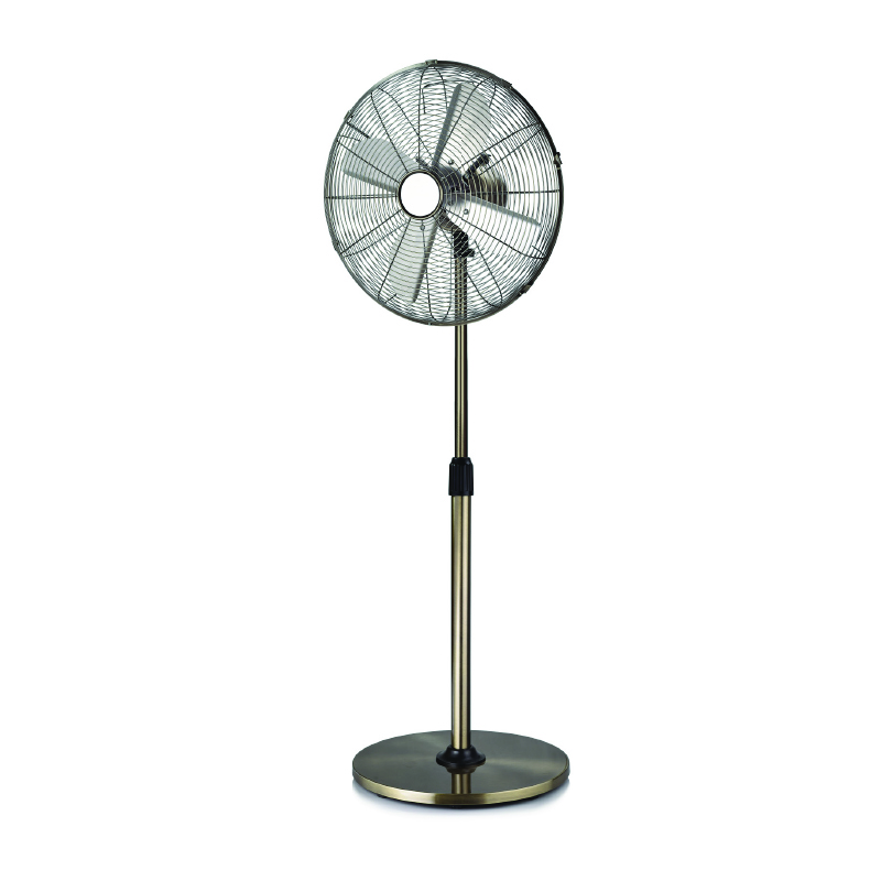 STAND FAN, METALLIC, NIKEL WITH 3 SILVER BLADES, DIAM45, AC 60W FANSMPS50 STAND FAN, METALLIC, NIKEL WITH 3 SILVER BLADES, DIAM45, AC 60W FANSMPS50