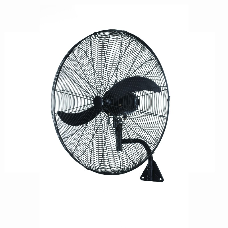 INDUSTRIAL WALL FAN, REMOTE CONTROL,  METALLIC, BLACK WITH 2 BLACK BLADES, DIAM65, AC 150W FANWPPB70R