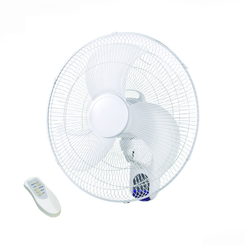 WALL FAN, REMOTE CONTROL, TIMER, WHITE WITH 3 WHITE BLADES, DIAM45, AC 50W FANWPW40R WALL FAN, REMOTE CONTROL, TIMER, WHITE WITH 3 WHITE BLADES, DIAM45, AC 50W FANWPW40R