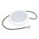 ^ LED PLASTIC POOL LUMINAIRE 20W RGB 110° IP68 12V DC Φ210Χ20mm PISC20RGB