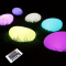 SOLAR/RECHARGEABLE RGBW LED STONE 26*20*14cm IP54 LiFePO4 1800mAh NOST2620RGBW