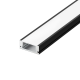 MINI SAND BLACK PROFILE P109B WITH OPAL PC DIFFUSER 2m/pc P109B