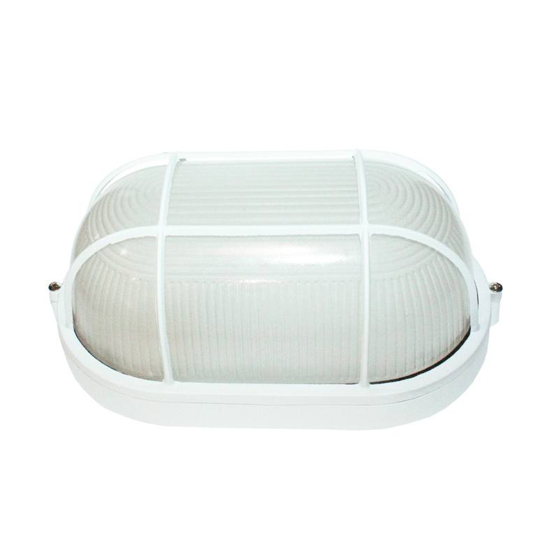 WALL LAMP IP45 E27 100W WHITE RAL C3619M HI5021WMS