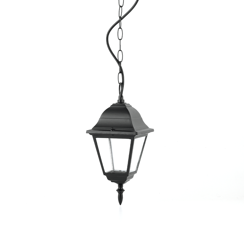 GARDEN LIGHT ΙΡ44 Ε27 BLACK RAL C0026 HI6045BMS